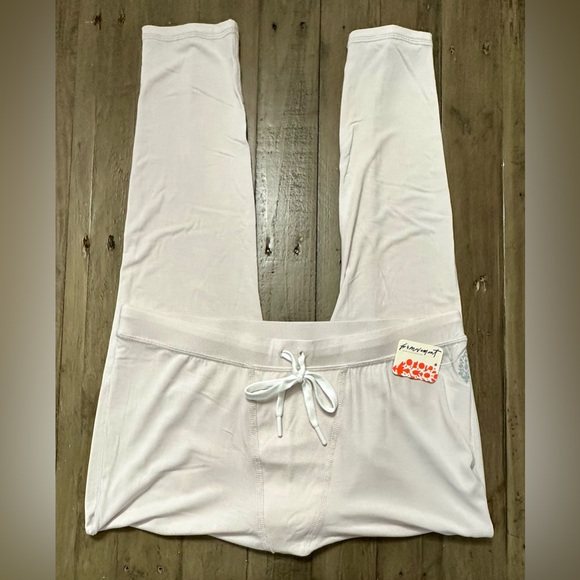 NWT FP Movement by Free People Drawstring Lounge Pants - XL - Creme - Picture 1 of 4